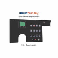 Ranger 2260 Bay Switch Panel Replacement with custom etching
