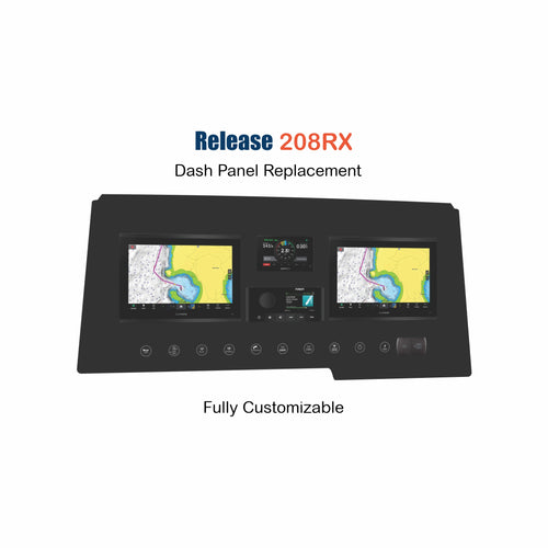 Release Dash Panel Replacement with custom etching