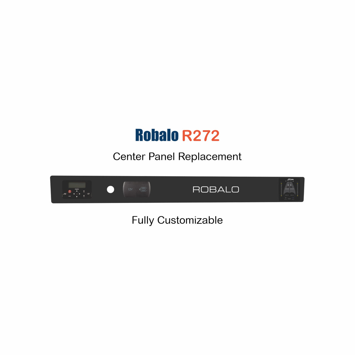 Robalo R272 Center Panel replacement with custom etching