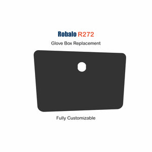 Robalo R272 Glove Box Panel Replacement with custom etching