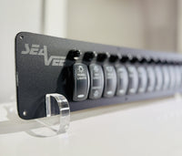 SeaVee 340B Switch Panel Replacement with custom etching