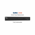 SeaVee 340B Switch Panel Replacement with custom etching