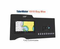 Tidewater 1910 Bay Max Dash Panel Replacement with custom etching