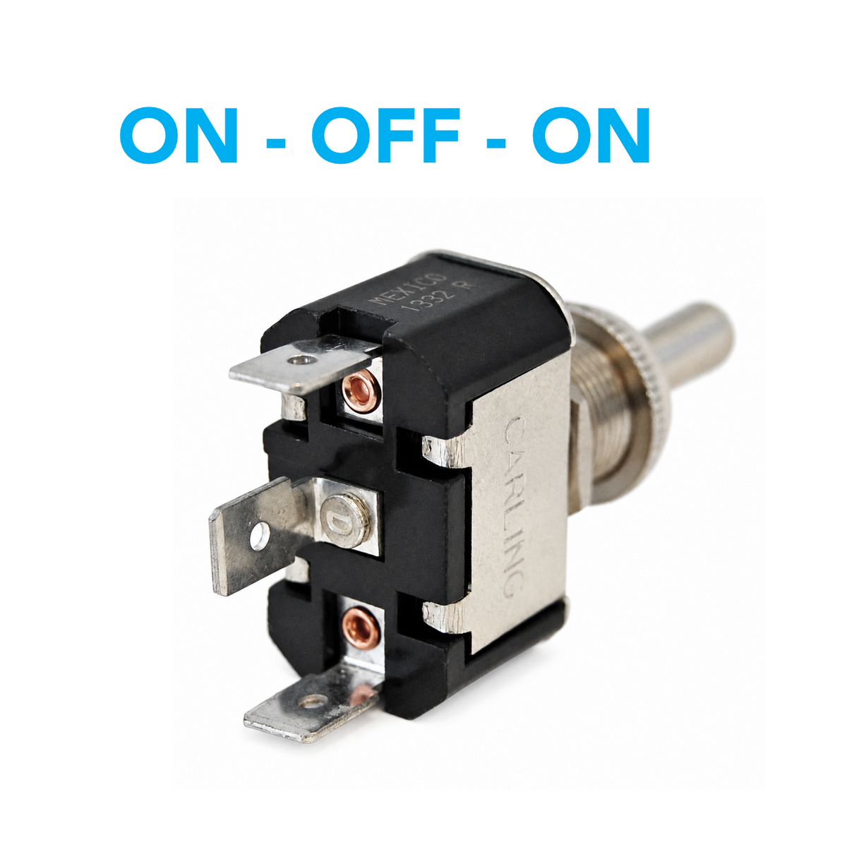 Toggle Switch SPDT - ON-OFF-ON