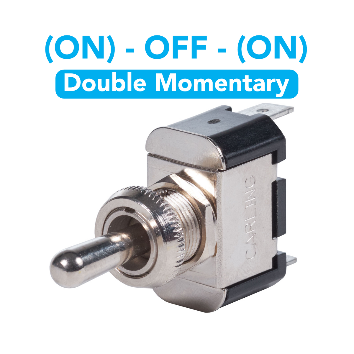 Toggle Switch SPDT - (ON)-OFF-(ON)