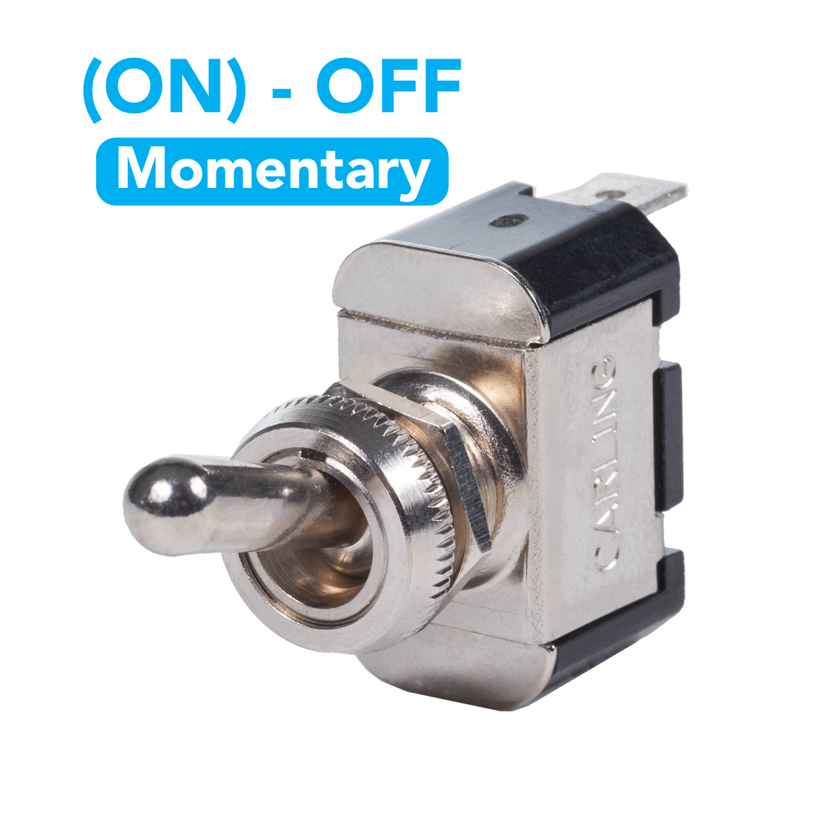 Toggle Switch SPST - (ON)-OFF