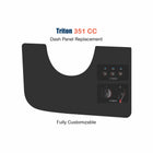 Ignition panel replacement for Triton 351 CC with customizable features