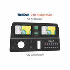 WellCraft 210 Fisherman Full Kit Replacement with custom etching
